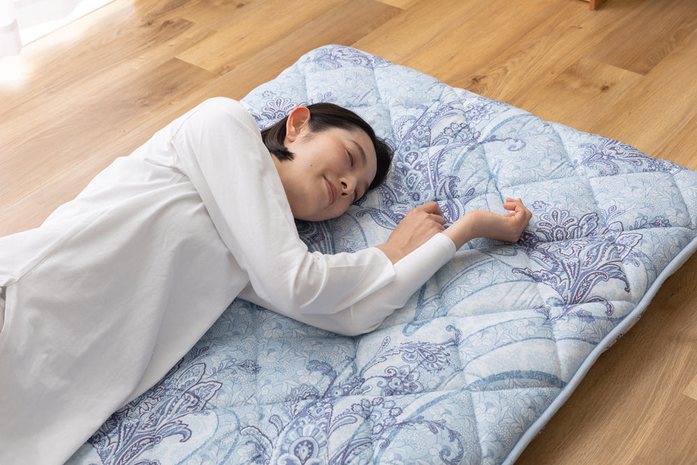 サイズが選べる、4層ボリューム敷布団 日本製 セミシングル（幅70cm/80cm/90cm）