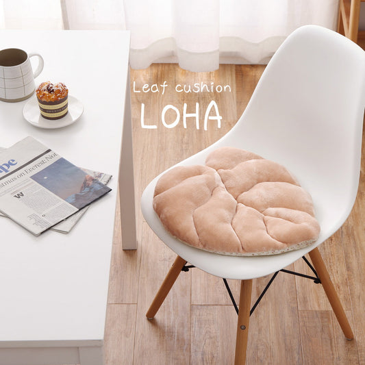 立体感のあるシートクッション リーフ