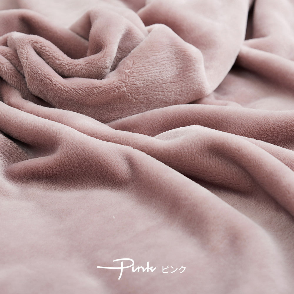メレンゲのようななめらかタッチの洗える毛布 約140X200cｍ