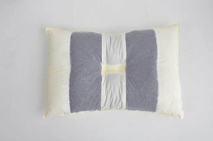 ピロー 国産竹炭パイプ入り 『竹炭リバーシブル枕』 約43×63cm リバーシブルタイプ