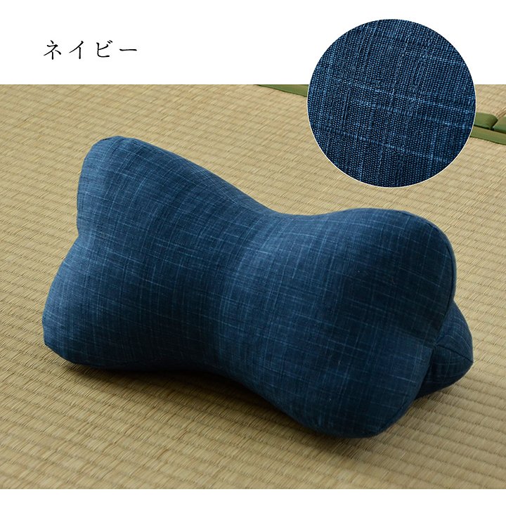 まくらに、足まくらに、腰にあててクッションとして使い方いろいろほね枕 約35×17cm