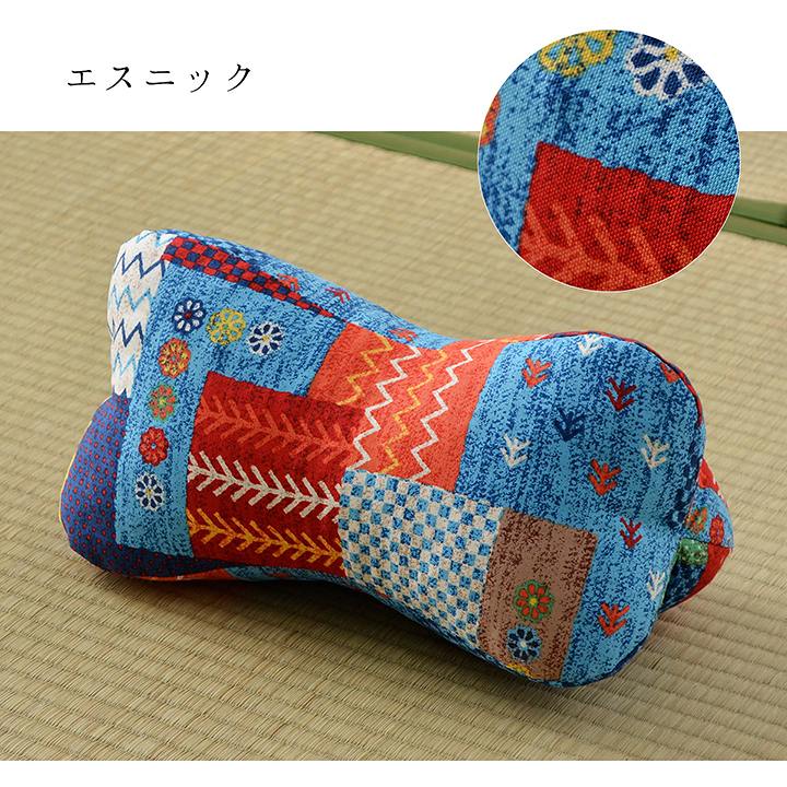 まくらに、足まくらに、腰にあててクッションとして使い方いろいろほね枕 約35×17cm