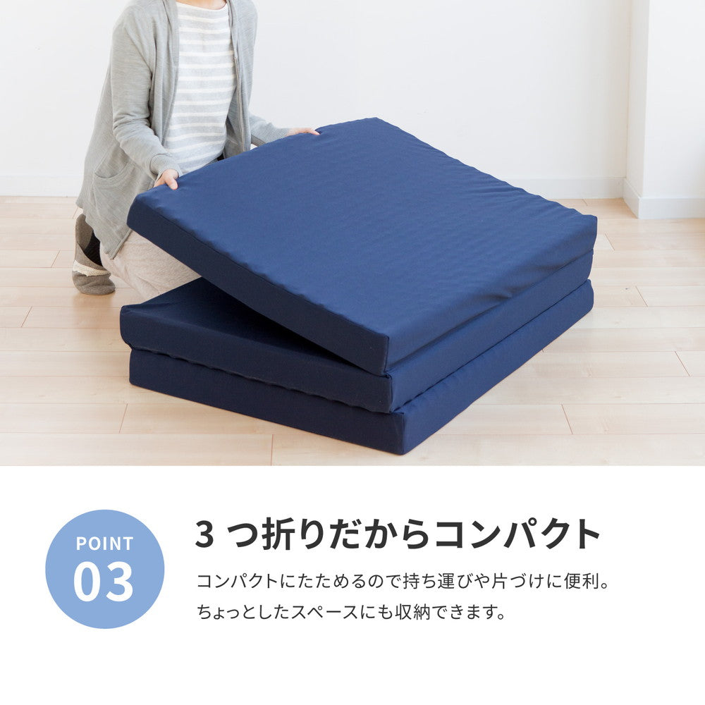 硬めの寝心地が好きな方へ！点で支えるマットレス セミダブル