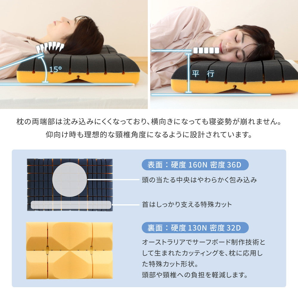 日本の寝具に革命を！洗えるまくらアラエルーノピロー
