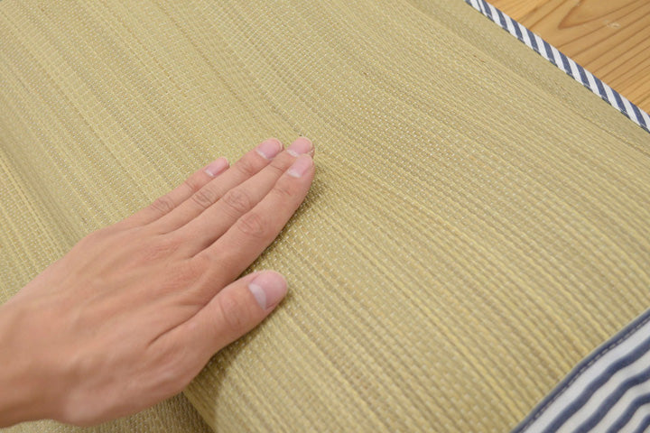 国産 い草枕 『ひやさら くぼみ枕』 約50×30cm 中材:い草チップ