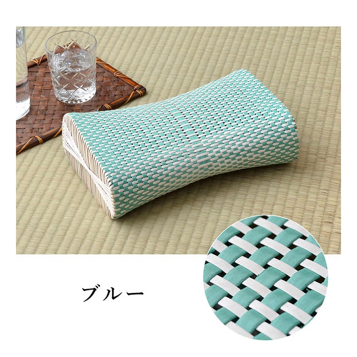適度な硬さで、ひんやりした肌感触のPPまくら 約30×20cm