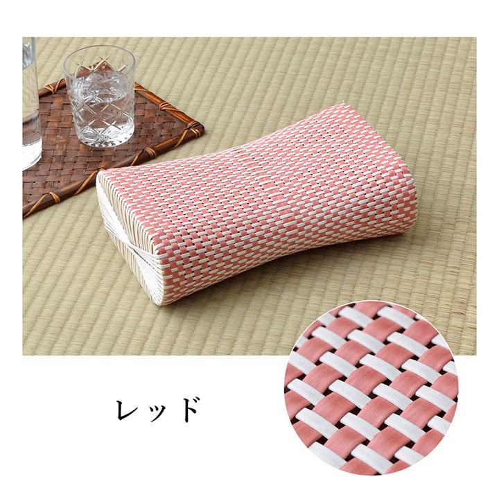 適度な硬さで、ひんやりした肌感触のPPまくら 約30×20cm