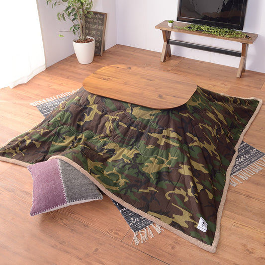 おしゃれな迷彩柄デザインこたつ掛け布団 コタツ布団 長方形 190×230cm