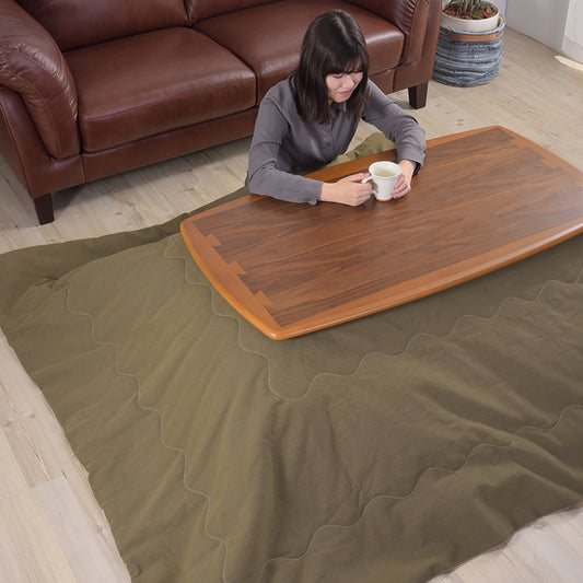 撥水（はっ水）加工を施した汚れに強い こたつ掛け布団 コタツ布団 長方形 190×230cm