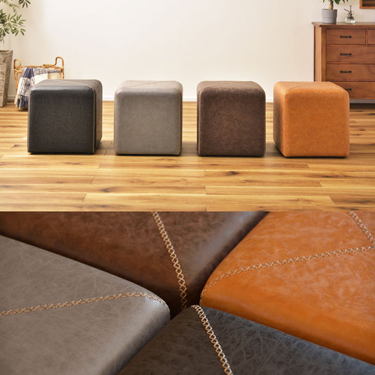 高級感あるレザースツールは置くだけでお部屋のアクセントになる トゥール スツール