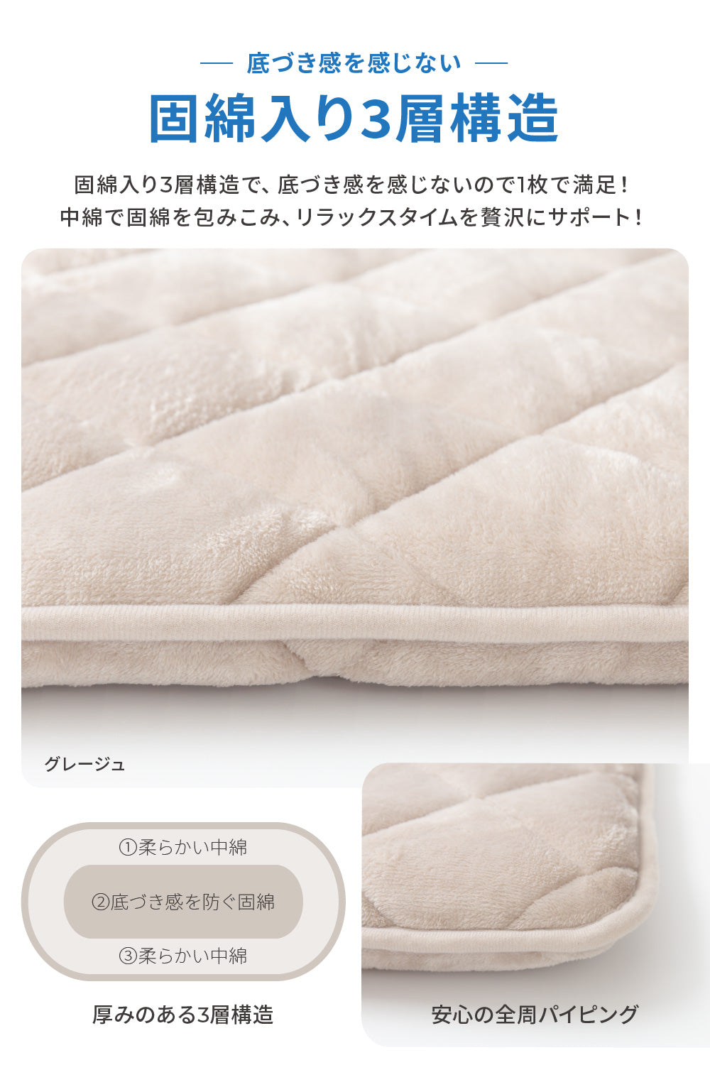 mofua(モフア) プレミアムマイクロファイバー ごろ寝クッション