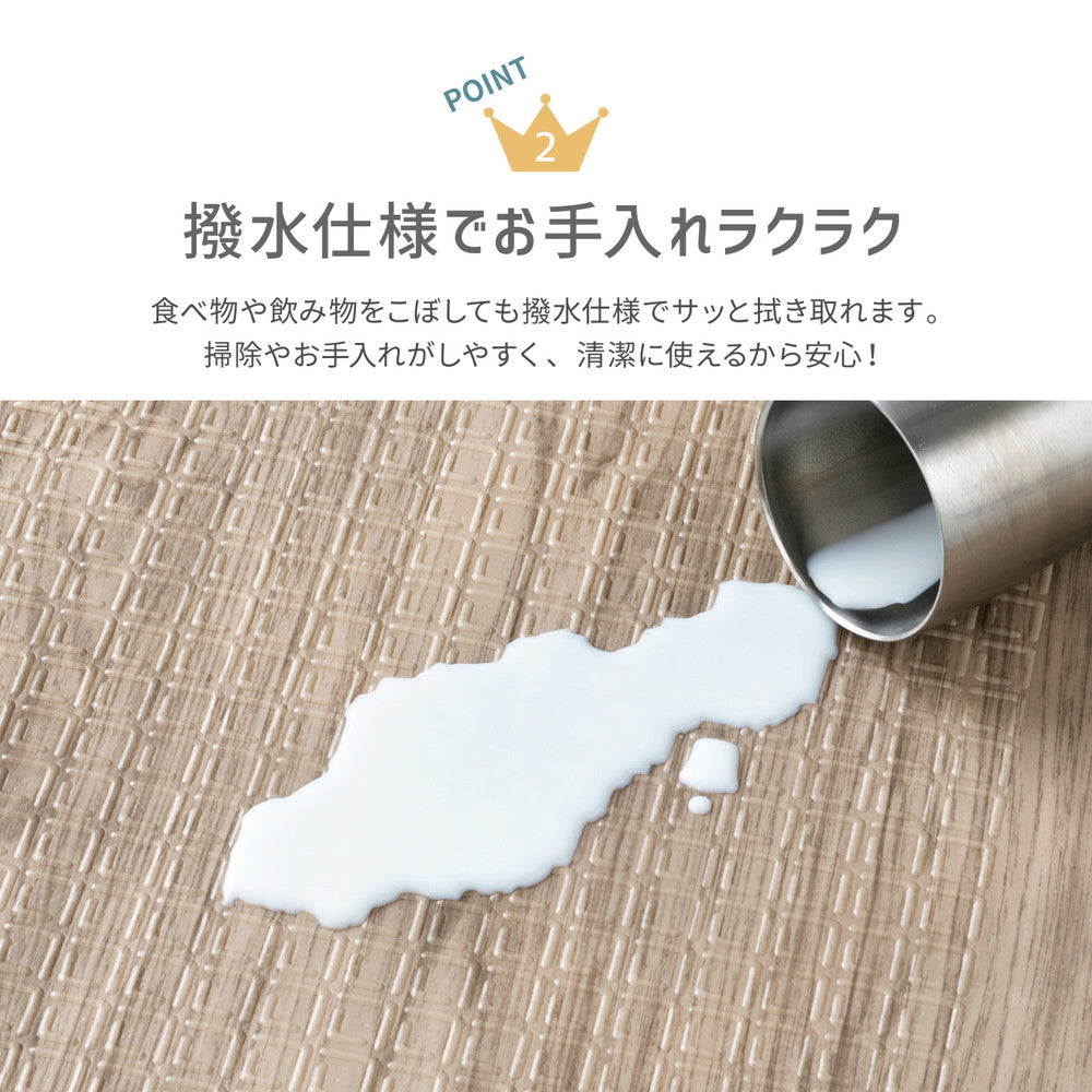 折りたためて水拭きできるプレイマット エクスシリーズ