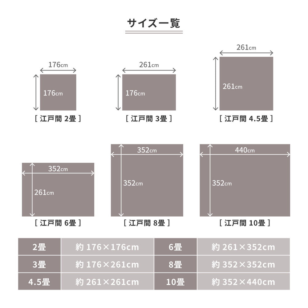 火が点きにくく、万が一火が点いても自己消火性があるため燃え広がりにくい防炎加工の平織カーペット モーエン