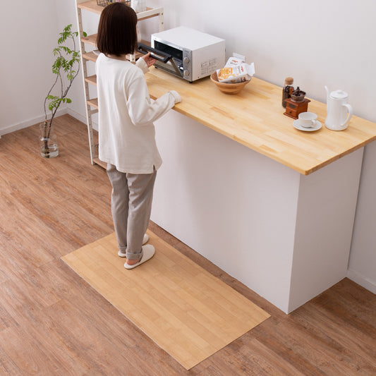 抗菌・防カビ機能付き！水拭きできるクッションフロアマット 幅45cmタイプ