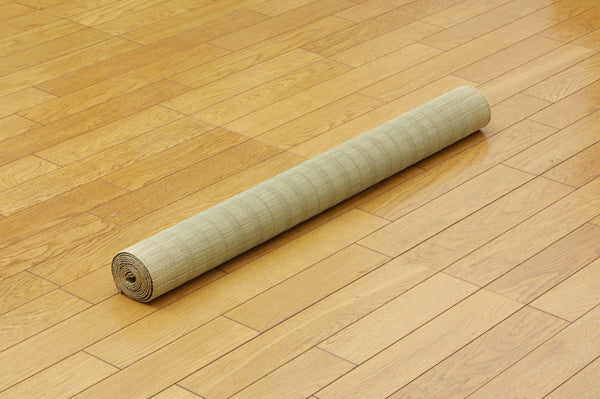純国産 い草のシーツ（寝ござ）『阿蘇』 ブルー シングル 約88×180cm（熊本県八代産イ草使用）
