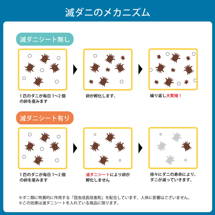 ダニZERO（ゼロ）への挑戦！減ダニ掛け布団