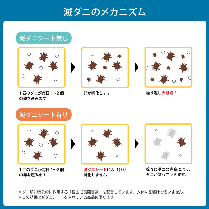 ダニZERO（ゼロ）への挑戦！減ダニ敷き布団