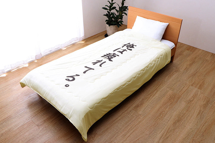 プレゼントにもぴったり！おもしろ掛け布団 約140×190cm
