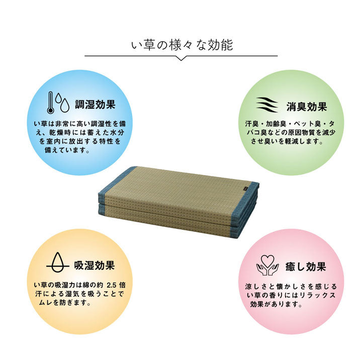 小林製薬の持続性抗菌剤【KOBA-GUARD(コバガード)】を使用したい草マット（四つ折りマット）