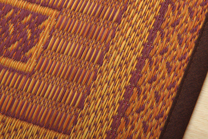 純国産 い草玄関マット 『Fランクス 上がり框』 約35×90cm 約35×120cm