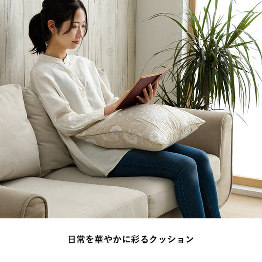 日本製北欧テイストな洗えるセアテクッション ポルク