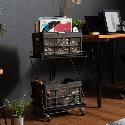 スタッチボックスを収納できるフォールディングワゴン