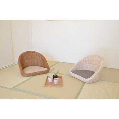 ラタン フロアチェア