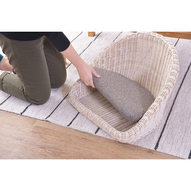 ラタン フロアチェア