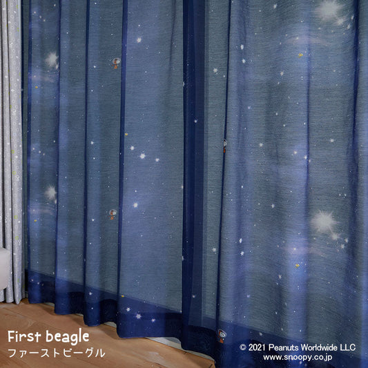 【SNOOPY スヌーピー】世界で初めて宇宙に行ったファーストビーグル First beagle - ファーストビーグル 幅100×丈133～198cm(1枚入)