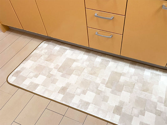 汚れても拭き取るだけでキレイ！はっ水・抗菌・防炎機能付きキッチンマット幅60cmタイプ＜Prime - プライム＞