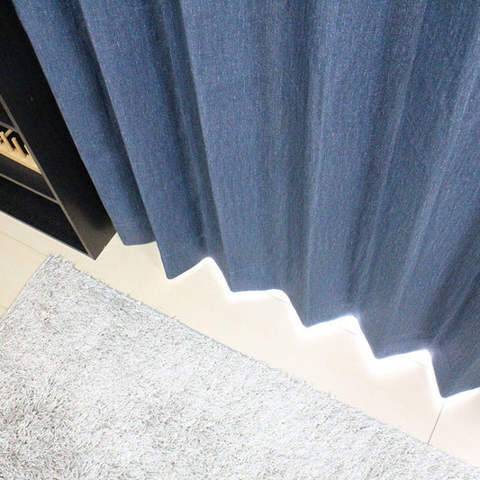 遮熱・防音・1級遮光カーテン Geniee - ジーニー ネイビー（1枚入り）