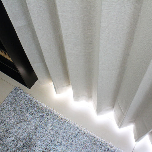 遮熱・防音・形状記憶・洗える1級遮光カーテン Readn - リードン アイボリー（1枚入り）