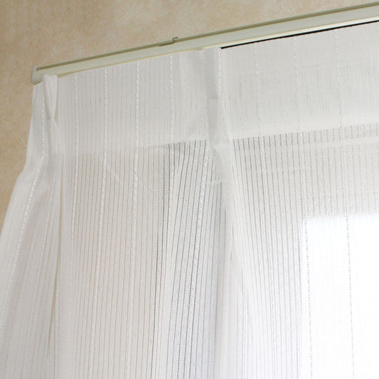 花粉キャッチ・UVカット・外から見えにくい！3つの高機能が付いたレースカーテン＜Cher - シェール＞：7サイズ