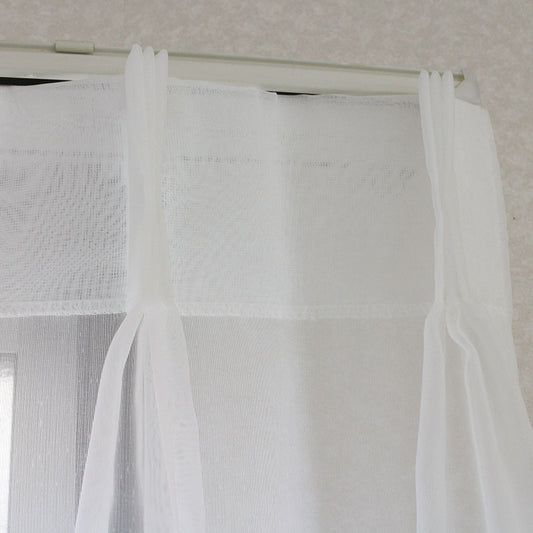 エレガントな刺繍がキレイなデザインのレースカーテン Navii - ナヴィイ