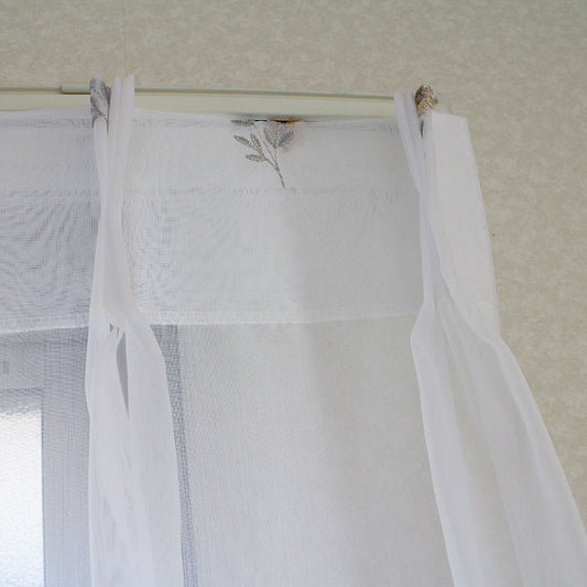 エレガントな刺繍がキレイなデザインのレースカーテン Evren - エヴレン