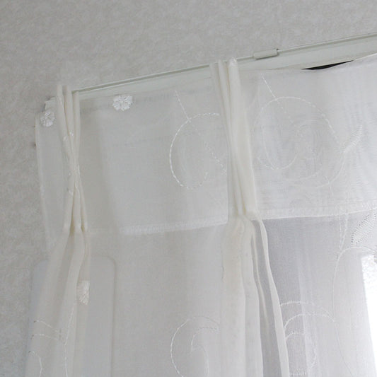 エレガントな刺繍がキレイなデザインのレースカーテン Seferi - セフェリ