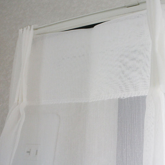 エレガントな刺繍がキレイなデザインのレースカーテン Serik - セリク