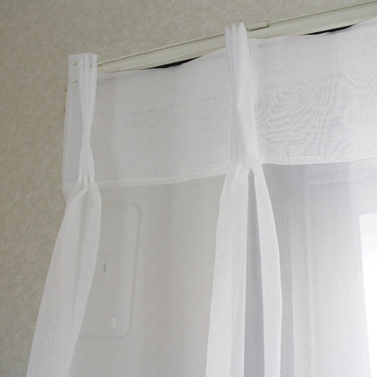 エレガントな刺繍がキレイなデザインのレースカーテン Alanya - アランヤ