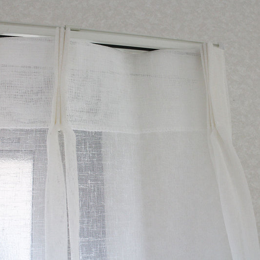 エレガントな刺繍がキレイなデザインのレースカーテン Ereli - エレーリ