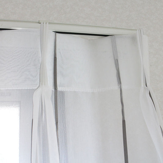 エレガントな刺繍がキレイなデザインのレースカーテン Birecik - ビレジク