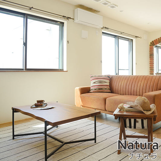 天然素材！インド製綿100％の肌触りが気持ちいいナチュラルコットンラグ Natura - ナチュラ