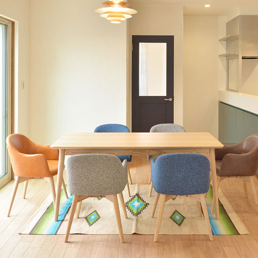 天然素材！インド製綿100％の肌触りが気持ちいいナチュラルコットンラグ Nave - ネイヴ