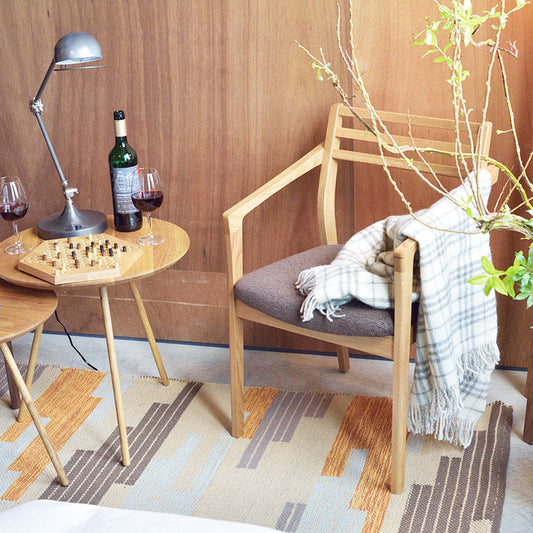 天然素材！インド製綿100％の肌触りが気持ちいいナチュラルコットンラグ Jozu - ジョズ