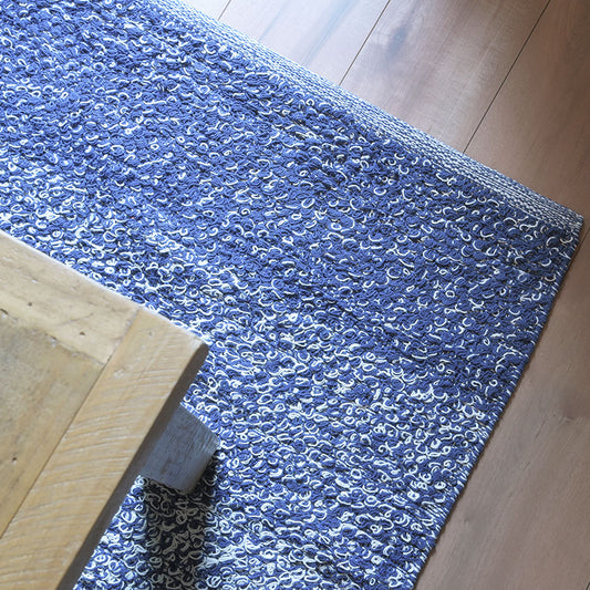 天然素材！インド製綿100％の肌触りが気持ちいいナチュラルコットンラグ Povo - ポボ