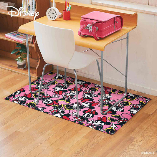 室内・屋外どちらでも使える機能性と丈夫さが魅力の洗える玄関マット 50×75cm  wash+dry(ウォッシュ アンド ドライ)  Minnie/ミニー