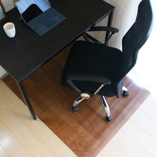 はっ水・抗菌・防炎・滑り止めシール付！リモートワーク・在宅ワークにぴったりなデスクマット Tanny  - タニーブラウン