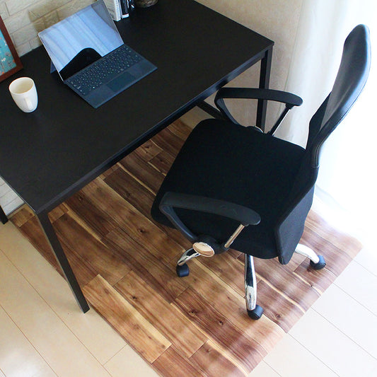 はっ水・抗菌・防炎・滑り止めシール付！リモートワーク・在宅ワークにぴったりなデスクマット GRAN - グラン ブラウン