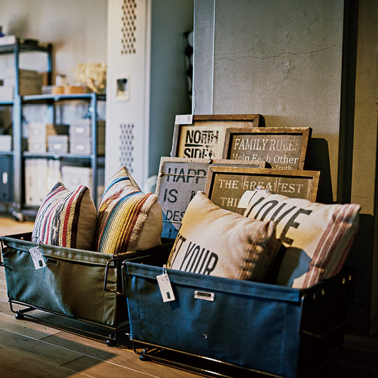 重ねて収納できるスタッキングバスケット