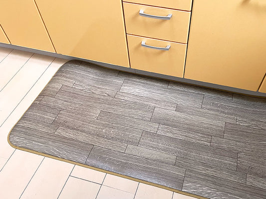 汚れても拭き取るだけでキレイ！はっ水・抗菌・防炎機能付きキッチンマット幅100cmタイプ＜Norlus - ノールス＞